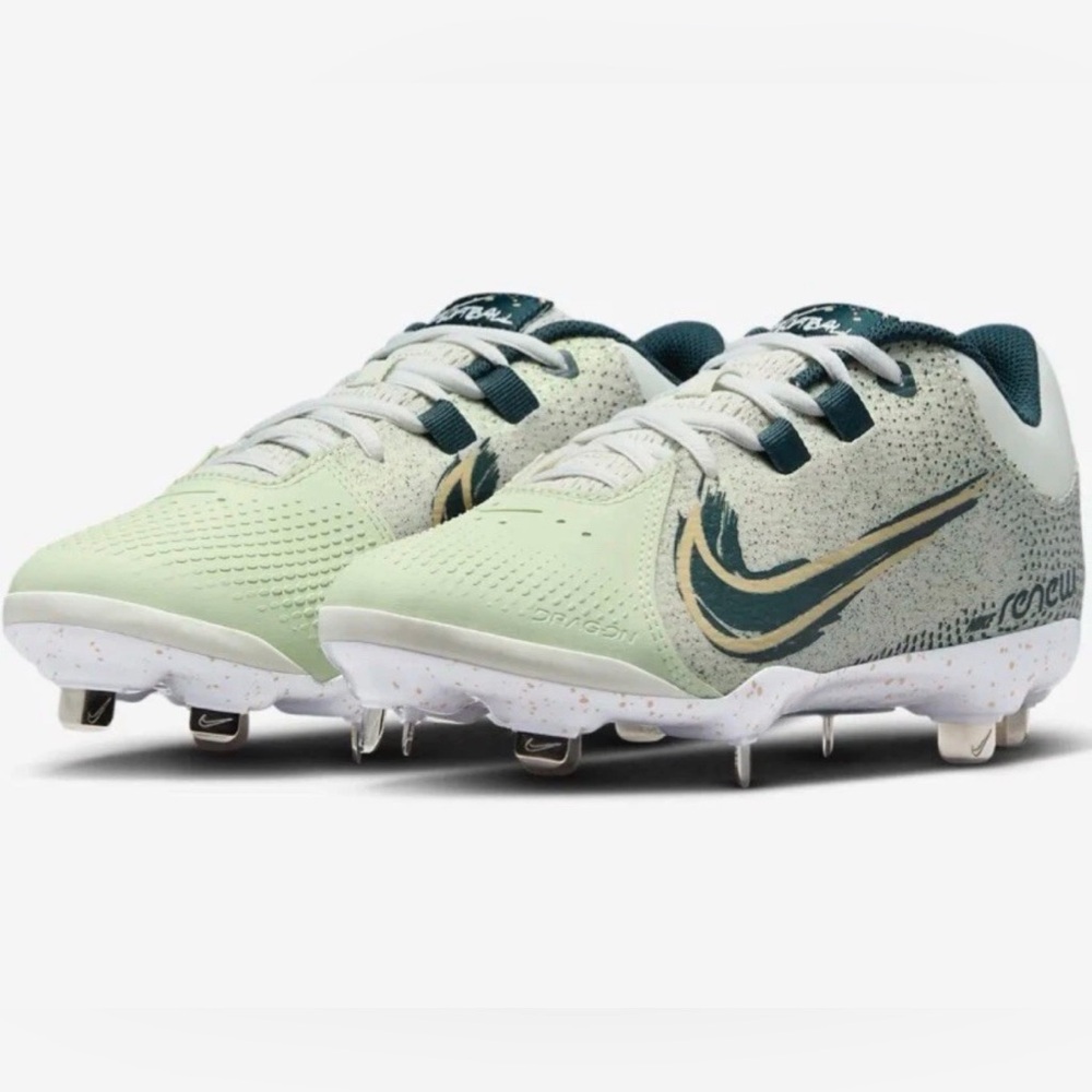 Nike Green and Teal Athletic Shoes